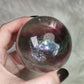 Hermosa esfera Flúorita arcoiris 585 gramos - VIDEO