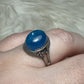 Anillo plata 925 con apatito alta calidad - ajustable n° 1
