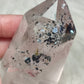 ✨ Punta cuarzo roca + hematite + rutilo n°26 - Video