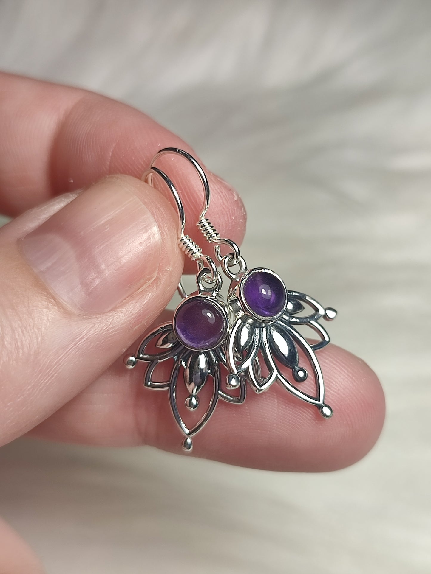 Pendientes plata 925 - Modelo Mandala