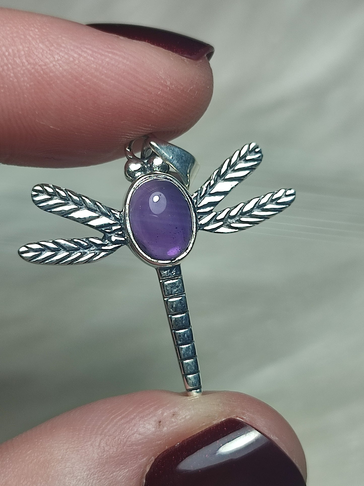 Colgante plata 925 Modelo libélula