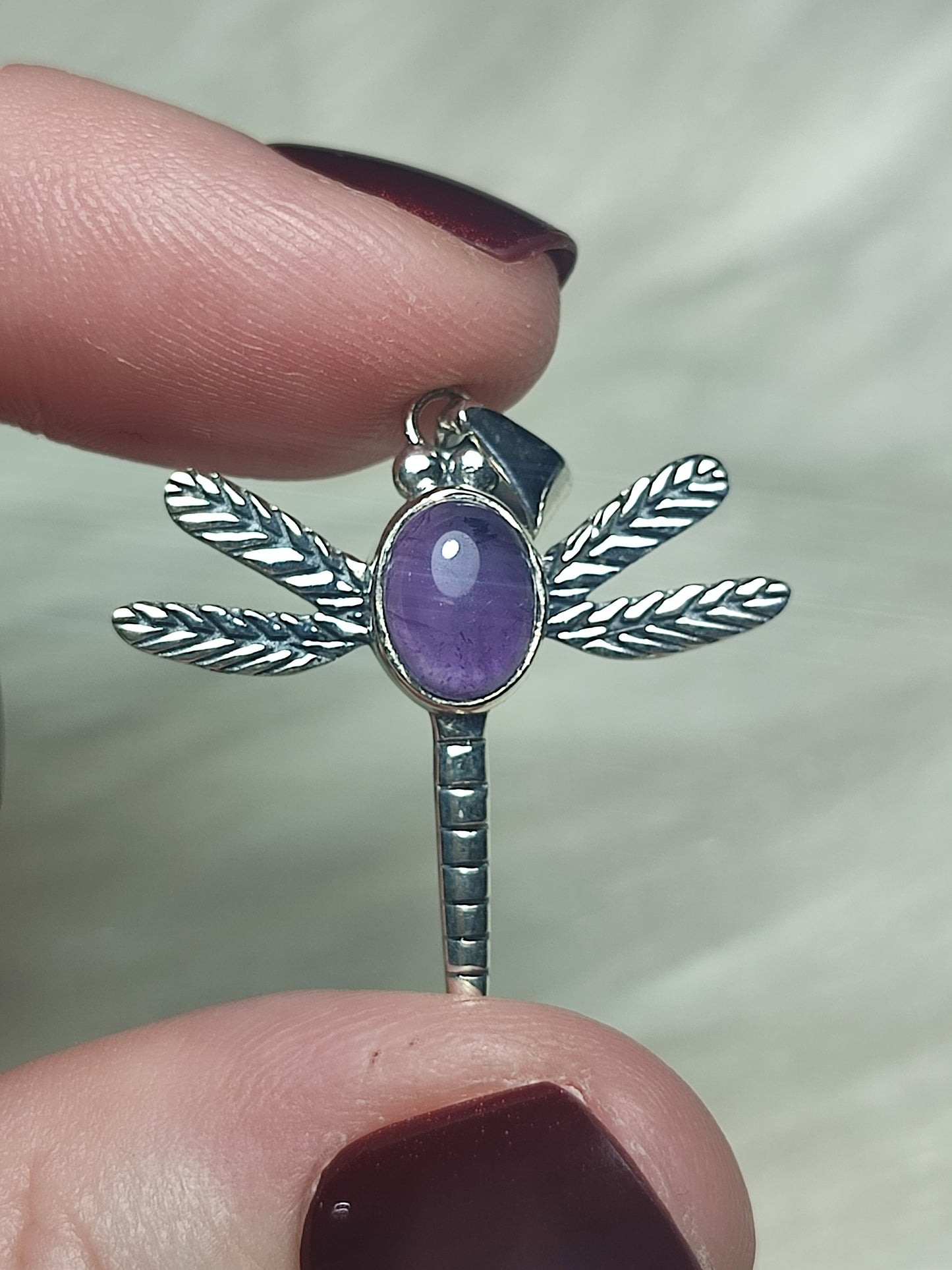 Colgante plata 925 Modelo libélula