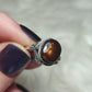 Anillo plata 925 con ágata de fuego - ajustable n° 1
