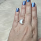 Anillo plata de ley 925 con piedra luna- Modelo Luna 153