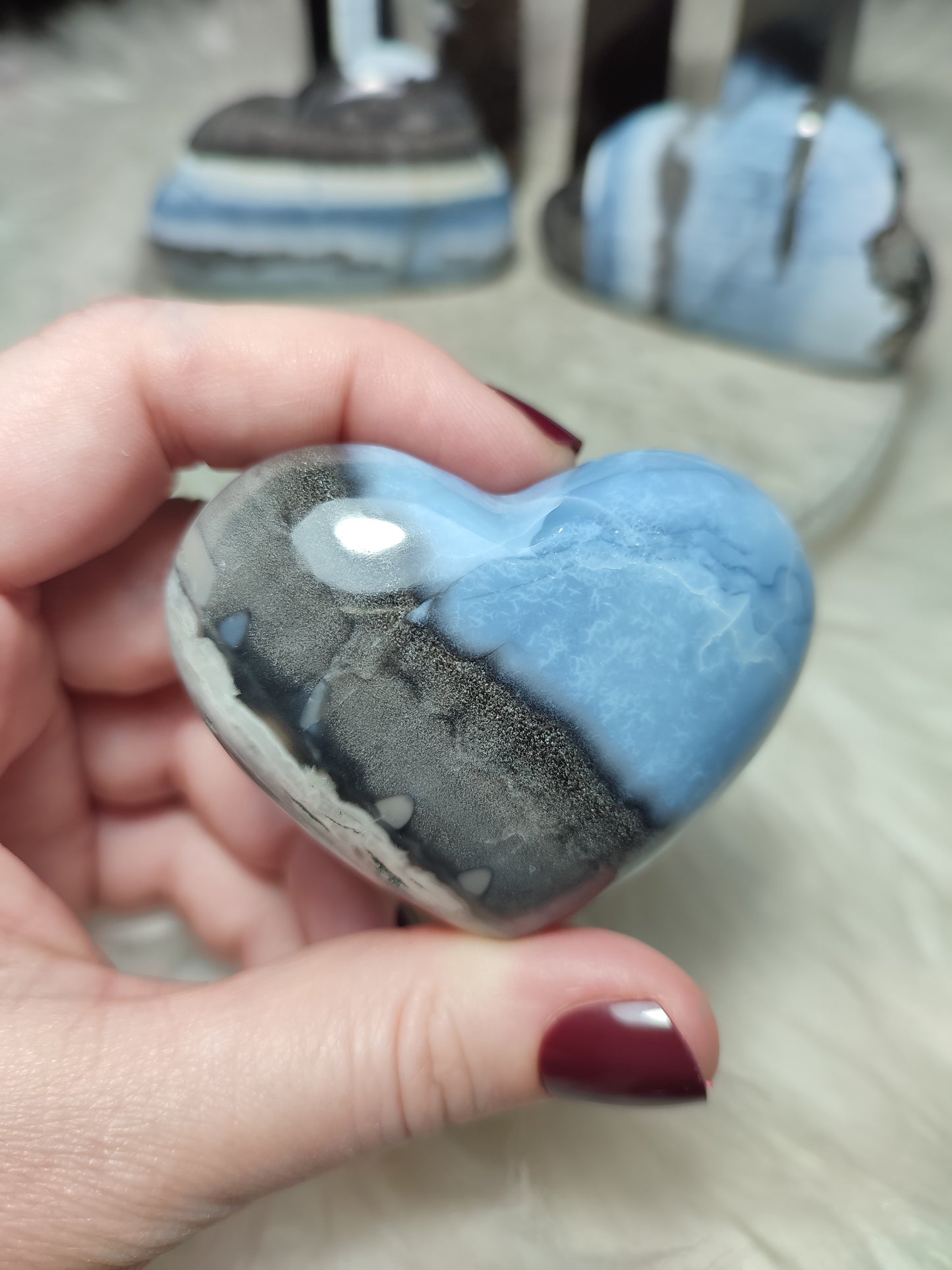 Corazón ópalo owyhee n°128