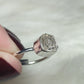 Anillo plata 925 con Diamante Herkimer Ajustable - VIDEO