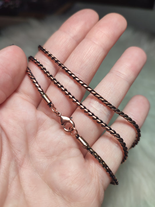 Cadena de cobre 60 cm