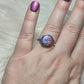 Anillo plata 925 con labradorita Espectrolita - ajustable número 2