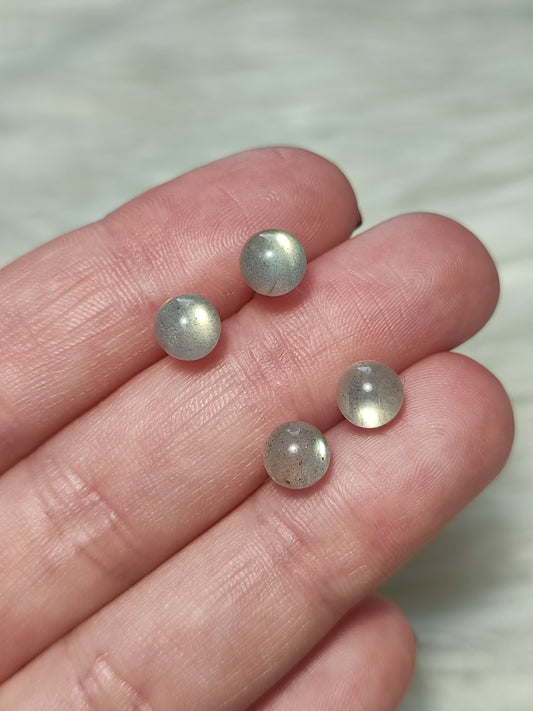 Pendientes Labradorita bola - Bisutería