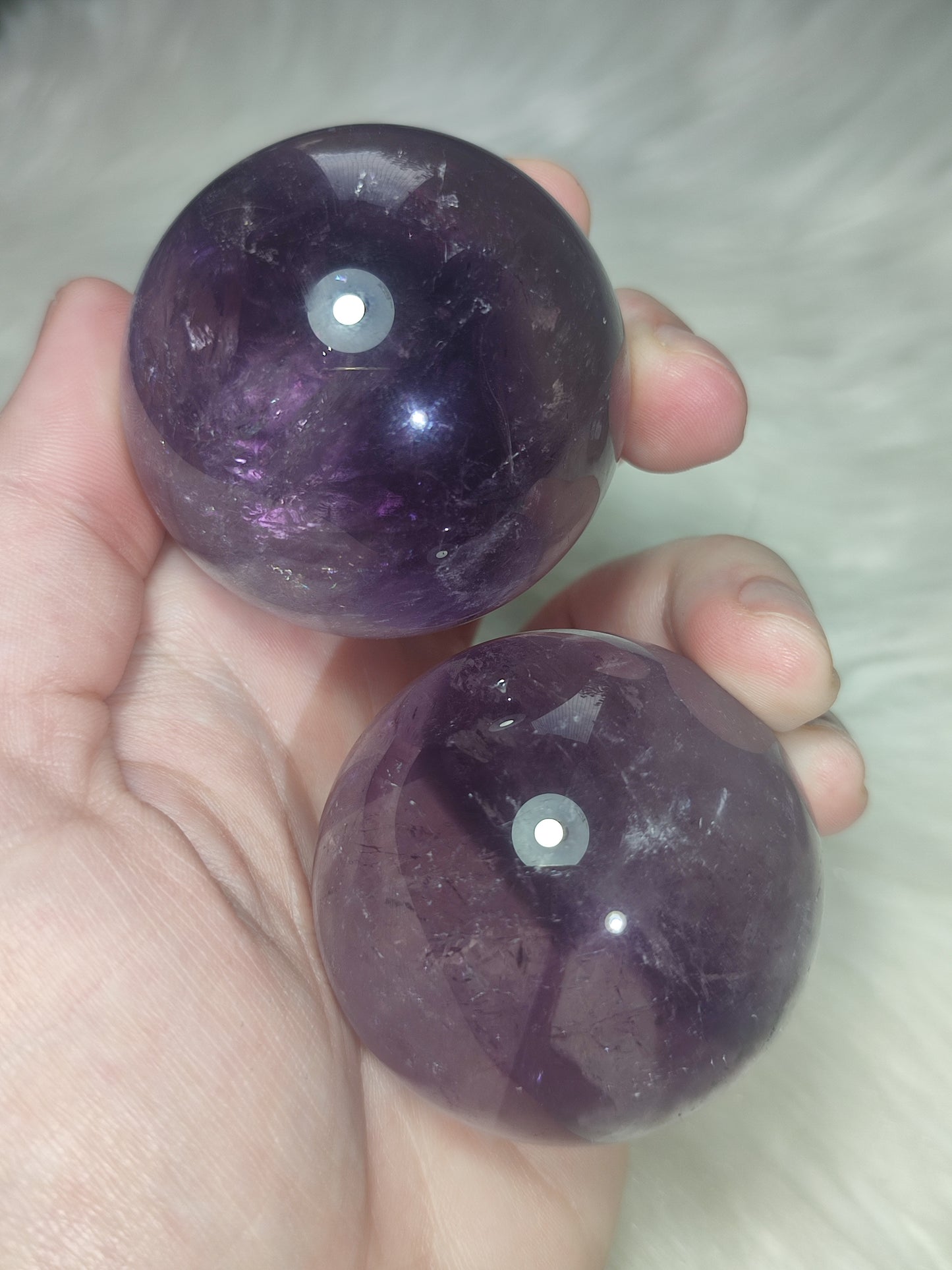 Esfera de amatista fantasma extra - video