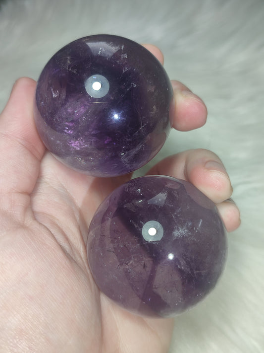 Esfera de amatista fantasma extra - video