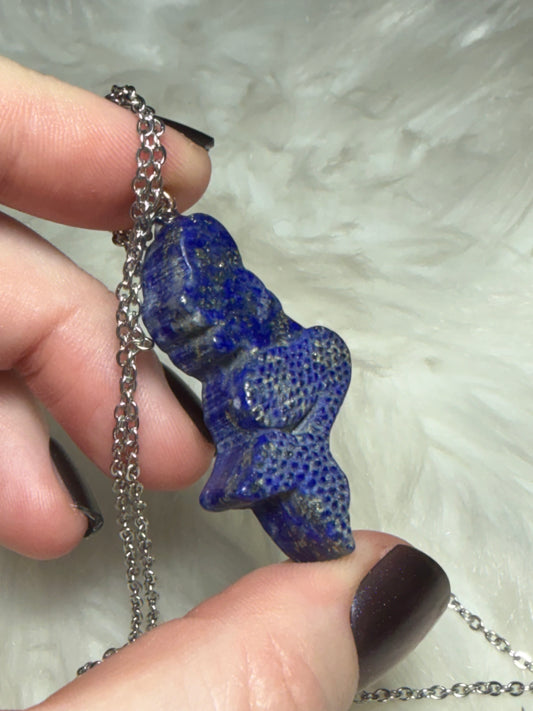 Collar sirena de lapislázuli n° 83