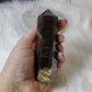Punta calcita chocolate 180
