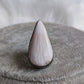 Anillo baño de plata con escolecita